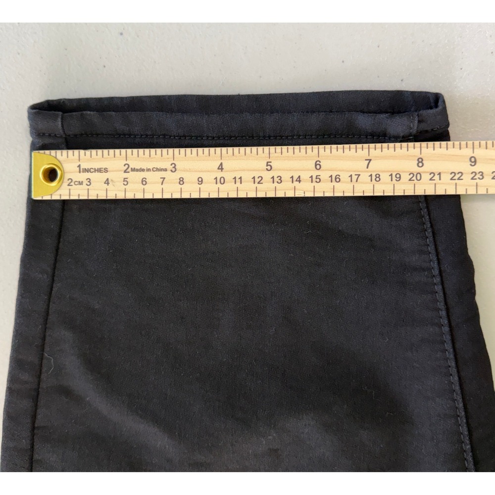 Vintage Genes Black Mens Slim Fit Denim Shorts Black Size 30 Stretch Cotton - Picture 10 of 10
